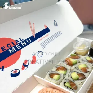 Special Menu Pack Design - Customized Restaurant Menu Packaging