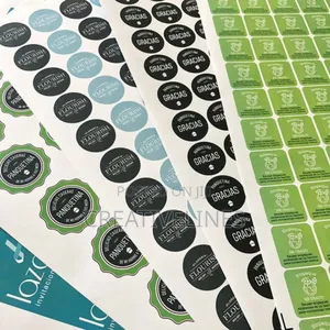 Custom Food & Drink Stickers - Product Labeling Decals