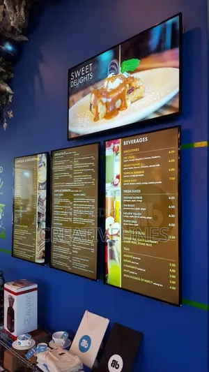 Restaurant LED Display Design & Installation - Digital Menus