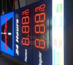Filling Station LED Signage Installation - Global Service