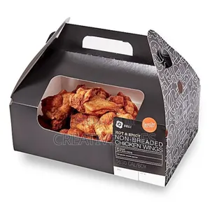 Kraft Fast Food Boxes - Eco-Friendly Takeaway Packaging
