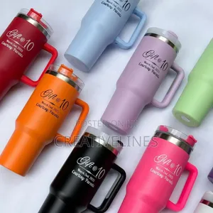 Custom Long Cups - Printed Tall Travel Mugs & Tumblers