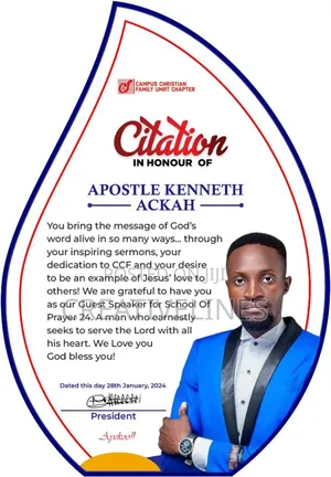 Custom Citation Design Service - For Awards & Recognitions