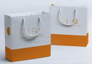 Custom Sales Paper Bags - Branded Retail Packaging