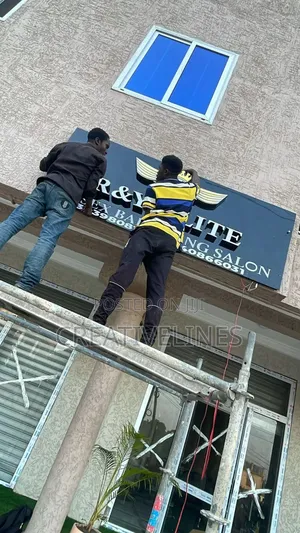 3D Store Front Signage - Fabrication & Installation Service