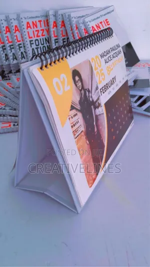 Tabletop Calendar Printing - Custom Branded Desk Calendars