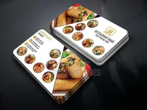 Restaurant Business Cards - Premium Printed Contact Cards