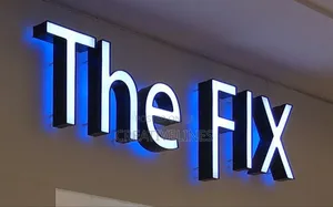 3D Brass LED Letter Signage - Illuminated Metallic Displays