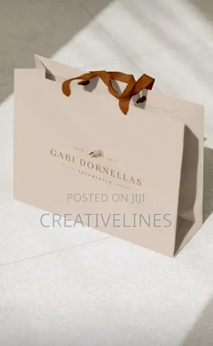 Luxury Ribbon Handle Bags - Premium Gift & Shopping Bags