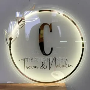 Circular Neon Signs - Custom Fabricated Round LED Decor