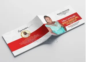 Custom Funeral Books - Printed Memorial Service Programs