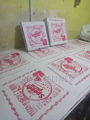 Single Color Pizza Boxes - Branded Takeaway Packaging