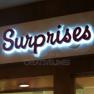 3D LED Channel Signage - Modern Illuminated Business Signs