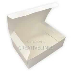 White Cubic Boxes - Minimalist & Modern Crafted Packaging