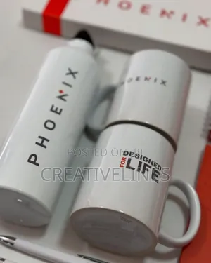 Mug & Bottle Printing Combo - Customized Drinkware Sets