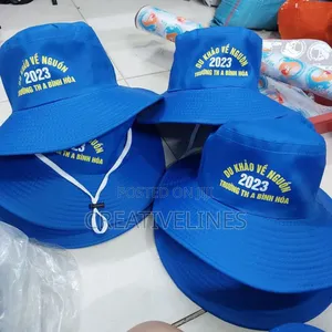 Customized Round Hats - Embroidered Flat Bill & Baseball Caps