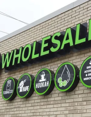 3D Illuminated Shop Signage - Glowing Dimensional Business Signs