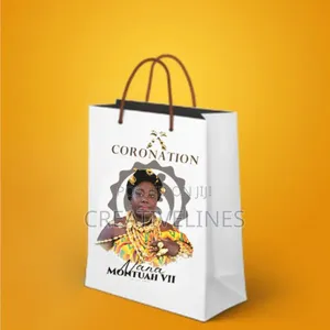 Custom Coronation Bags - Commemorative Event Carry-Alls