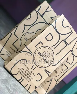 Burger Bags - Kraft Brown Paper Carry-Outs