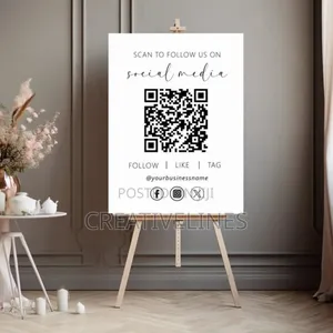 QR Code Signage Boards for Events & Businesses