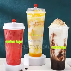 Customised Juice Cups - Printed Plastic Drinkware for Events