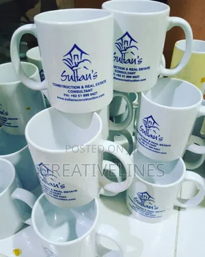 Blue Custom Mugs & Cups - Vibrant Branded Drinkware