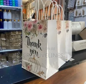 Custom "Thank You" Paper Bags