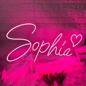 Custom Name Neon Wall Signage
