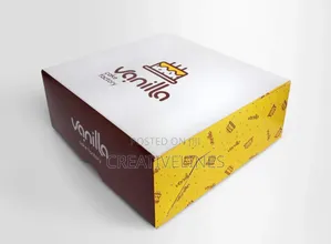 Vanilla and Cake Boxes - Specialty Packaging for Bakers