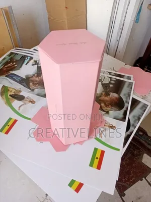 Hexagonal Kraft Boxes - Unique Geometric Shape Packaging