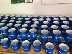 Custom Blue Mug Printing Services