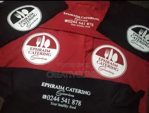 Food-Themed T-Shirt Printing - Custom Apparel for Restaurants