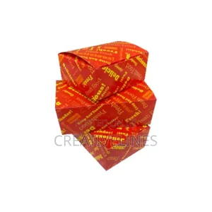 Reddish Food Launch Boxes - Vibrant Takeaway Containers