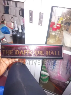 Custom Desktop Name Plate & Tag