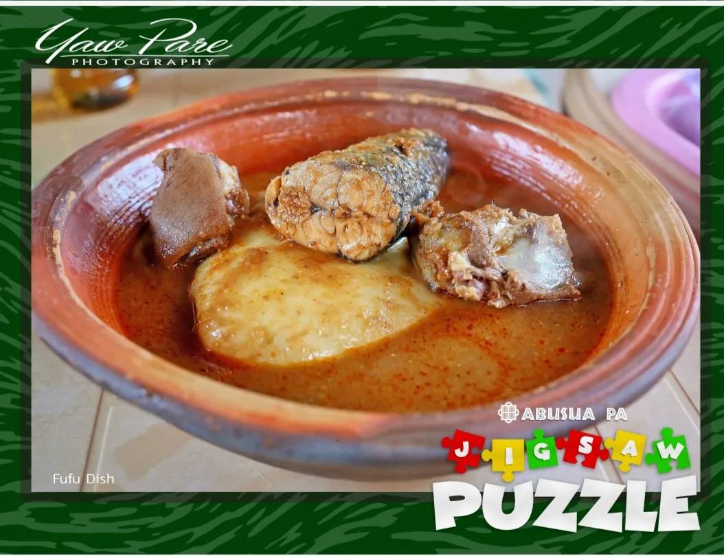 Abusua Pa Jigsaw Puzzle: Fufu Dish (1000 Puzzle Pieces)