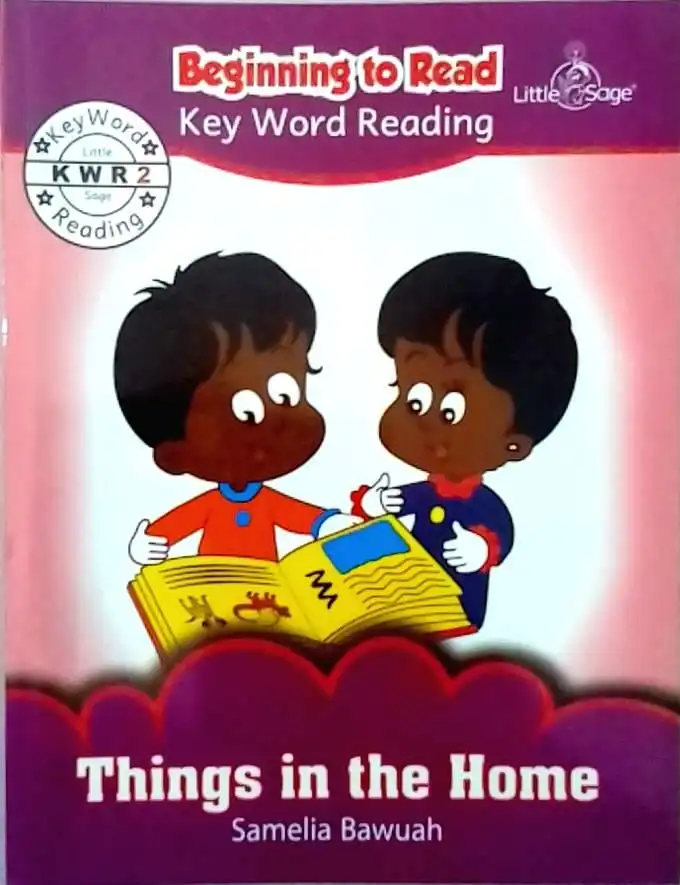 Little Sage Beginning to Read: Things in the Home (Key Word Reading #2) – Build Confident Early Readers with Everyday Words