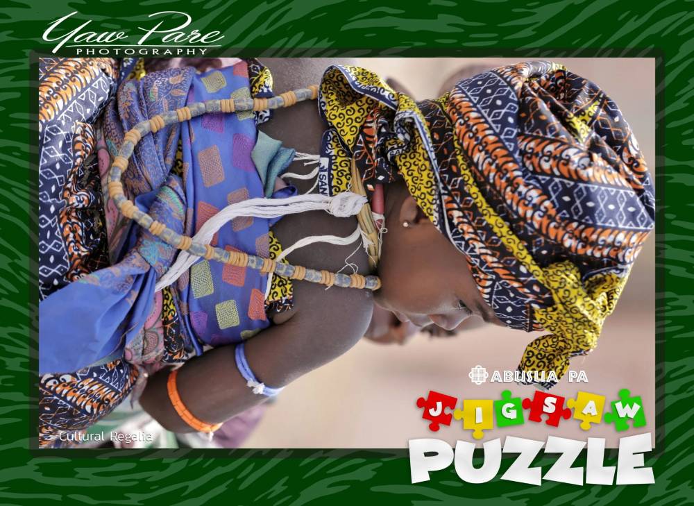 Abusua Pa Jigsaw Puzzle: Cultural Regalia (500 Puzzle Pieces) – Pre-Order