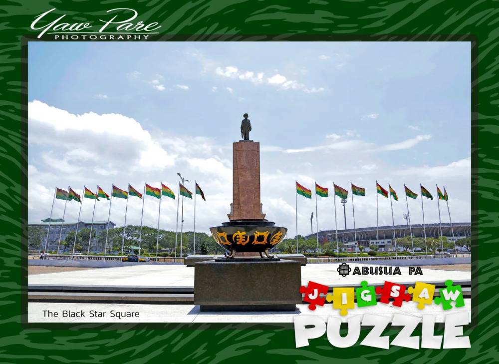 Abusua Pa Jigsaw Puzzle: The Black Star Square (216 Puzzle Pieces) – Pre-Order