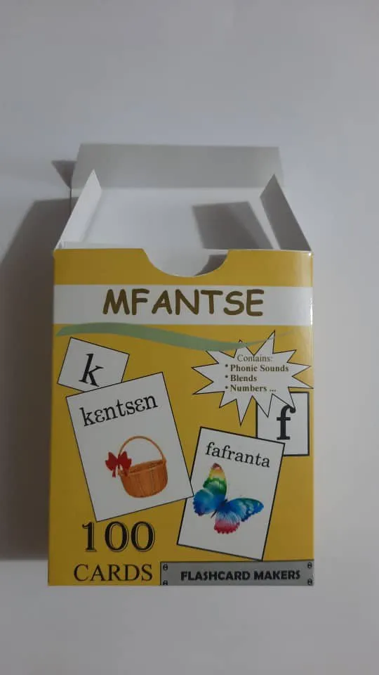 Flashcards: Mfantse Phonics – 100 Illustrated Cards for Language Learning and Literacy Development