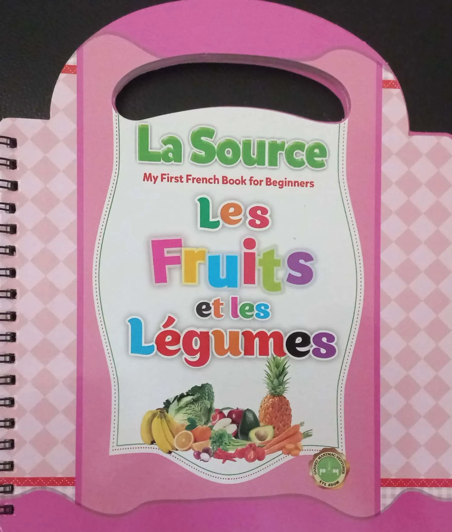 My First French Fruits & Vegetables Book – La Source: Les Fruits et les Légumes for Toddlers | Learn French Food Words (Board Book)