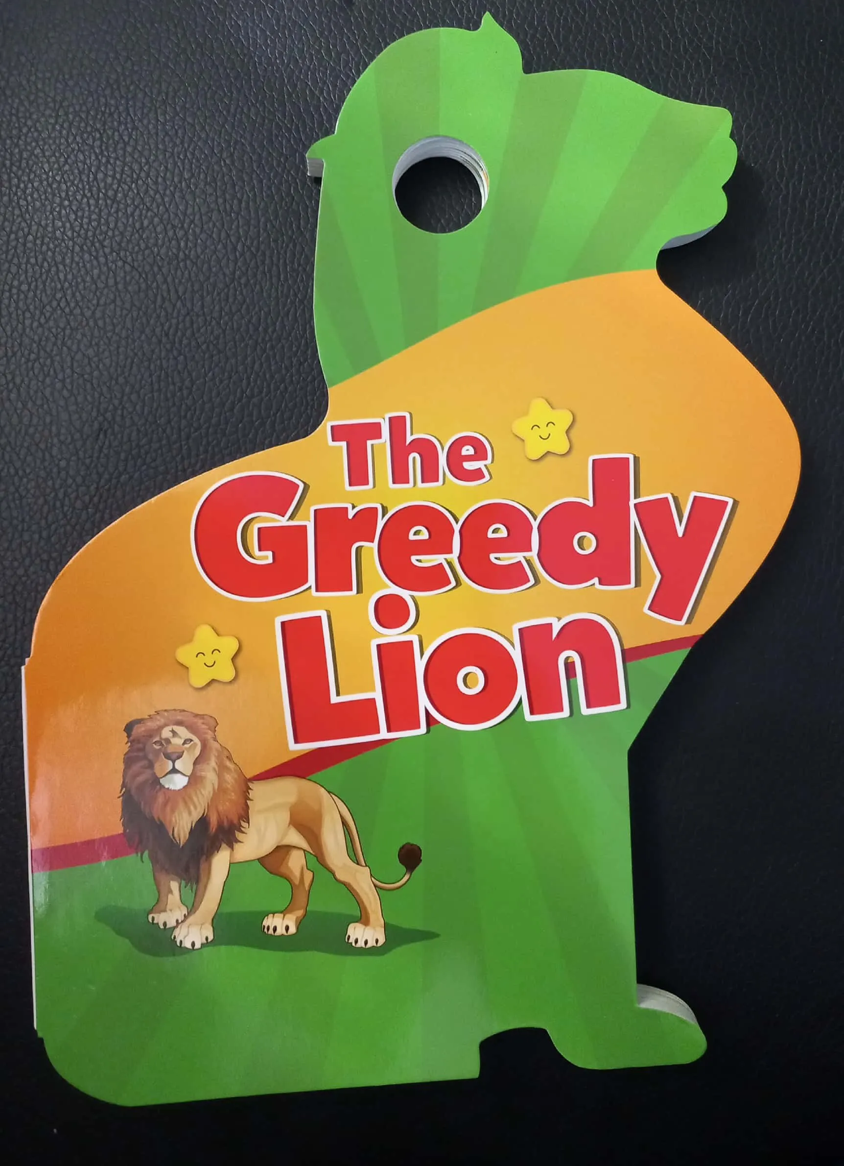 Learn and Play: The Greedy Lion – Moral Storybook for Toddlers (Board Book)