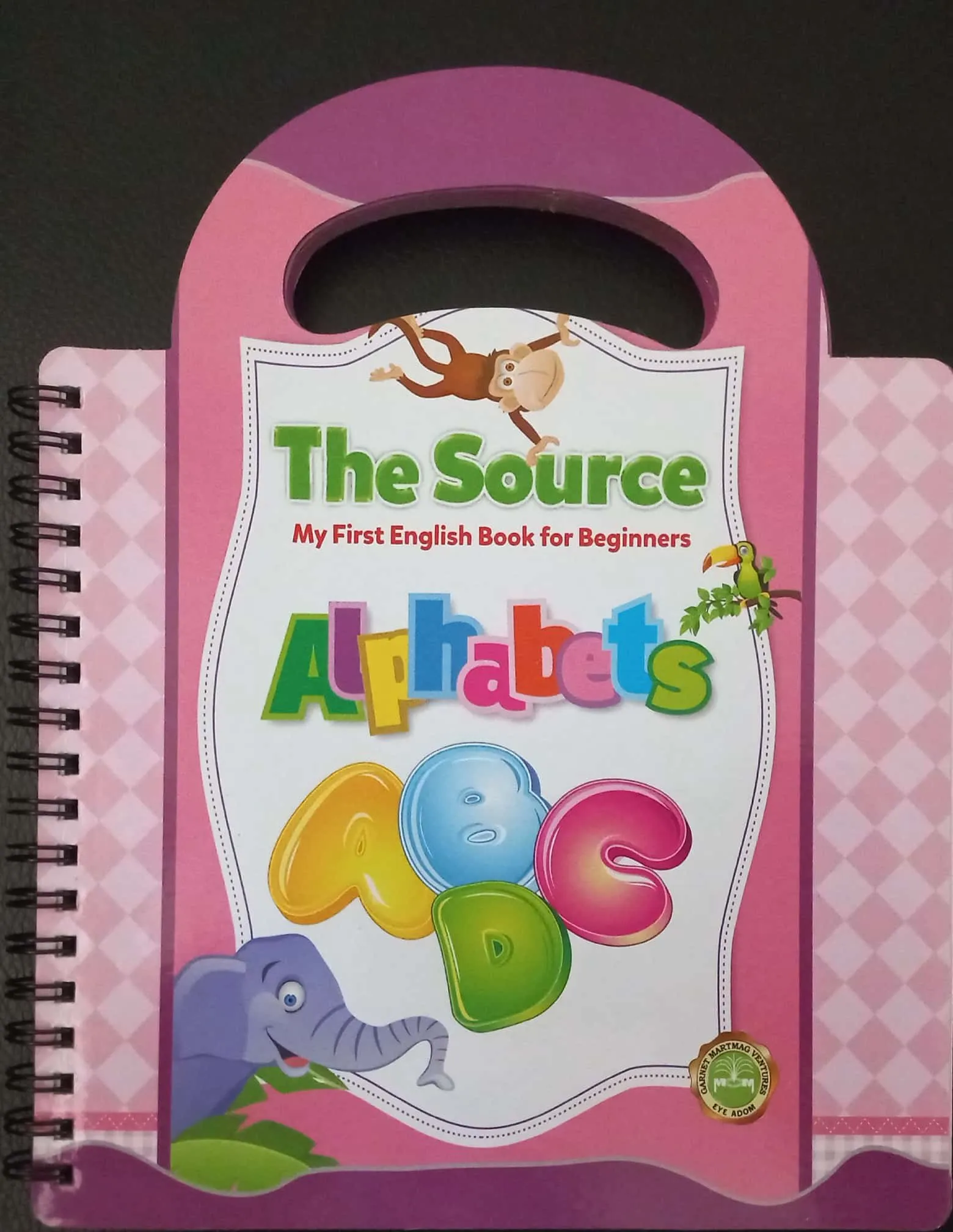 My First English Alphabet Book – The Source: Learn A–Z Letters for Kids (Board Book)