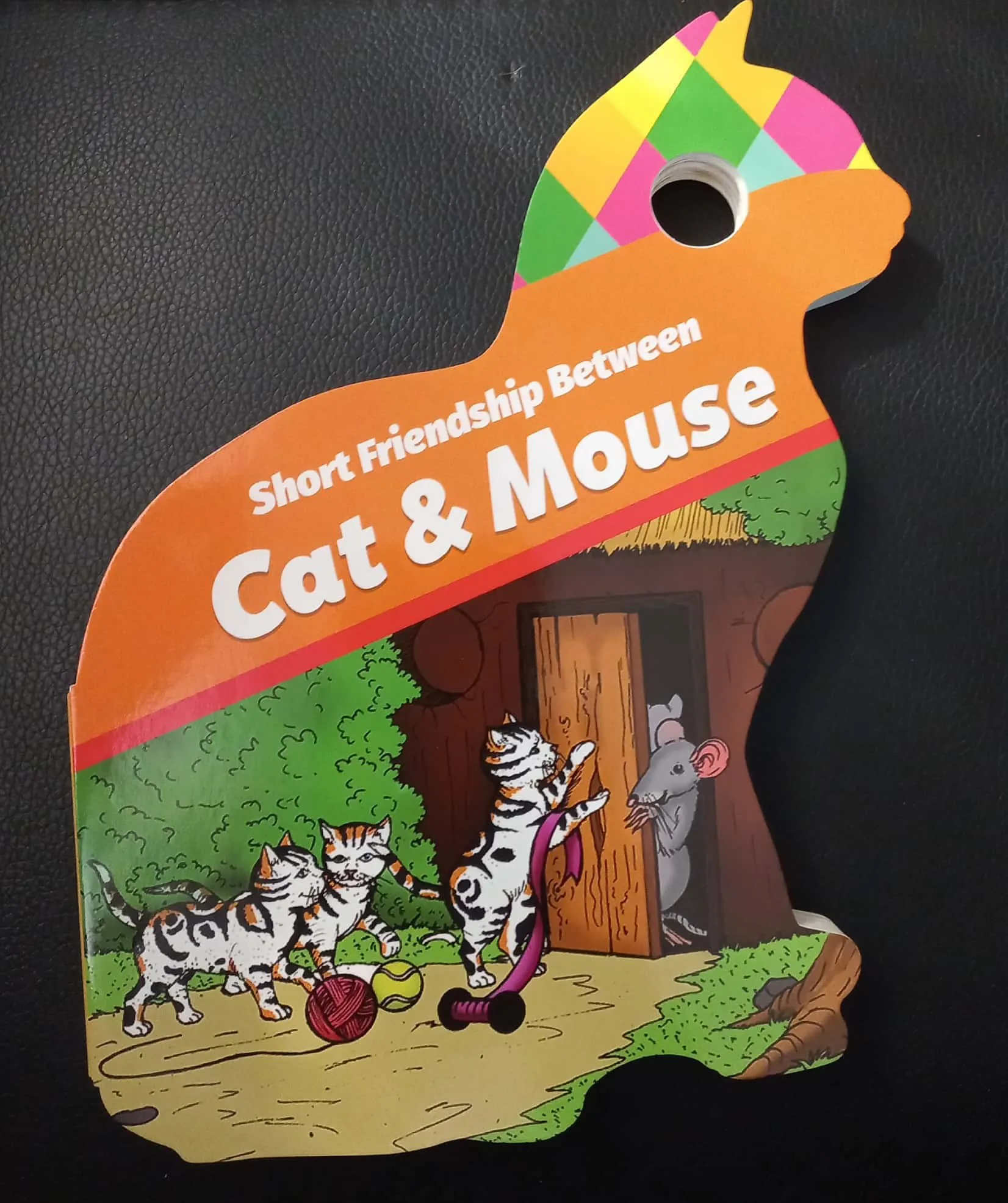 Learn and Play: A Short Friendship Between Cat & Mouse – Moral Storybook for Toddlers (Board Book)