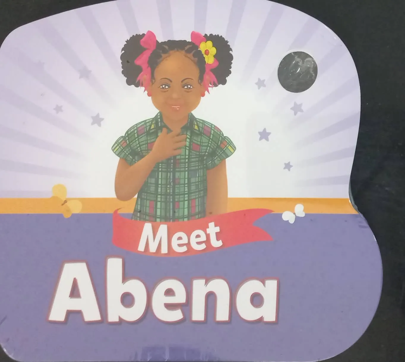 Learn and Play: Meet Abena – Body Parts Vocabulary for Toddlers (Board Book)