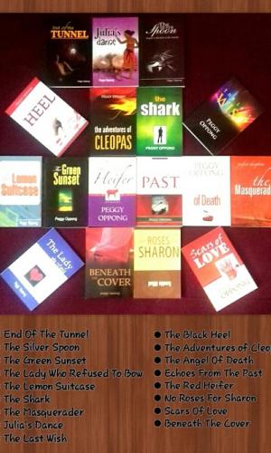 Peggy Oppong Bookset (14 Books) - Complete Collection of Ghanaian Romance & Drama Novels