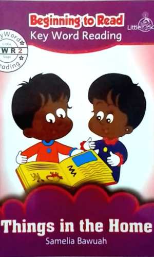Little Sage Beginning to Read: Things in the Home (Key Word Reading #2) - Household Vocabulary Builder for Kids