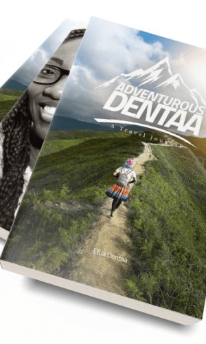 Adventurous Dentaa: A Travel Journal - Blank Ghana-Themed Diary with Prompts & Stickers