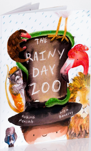 Rainy Day Zoo - Children’s Activity Book with Stickers, Mazes & Ghana Animals
