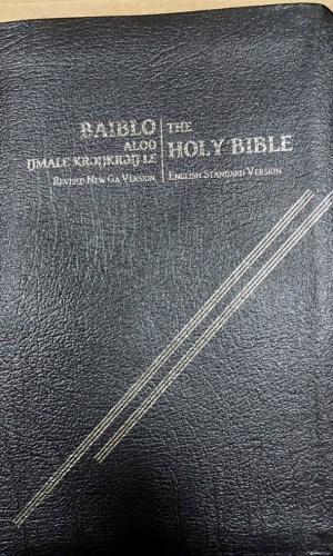 Baiblo aloo Ŋmalɛ Krɔŋkrɔŋ Lɛ: New Revised Ga & English Standard Version Diglot (Ga/English Bible) - Parallel Ga-English Scripture