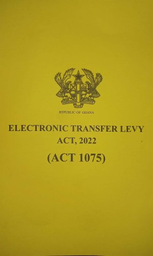 Electronic Transfer Levy Act, 2022 (Act 1075) - E-Levy Official Gazette & Compliance Guide